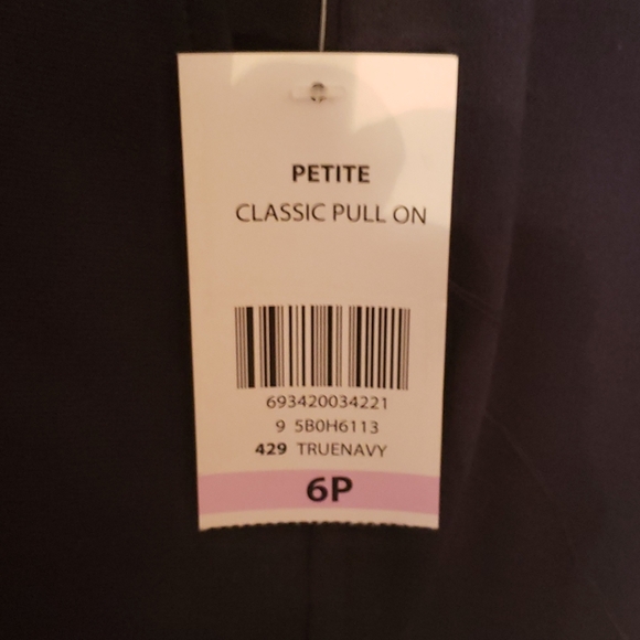 Alia classic pull-ons - Navy - Picture 3 of 4